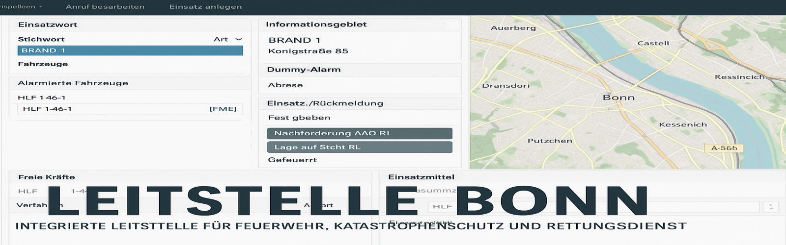 Rettungs- und Feuerwehrleitstelle Bonn